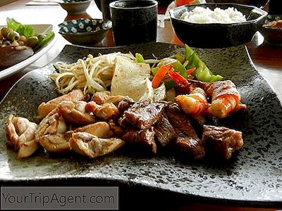 오사카 최고의 철판 구이 레스토랑