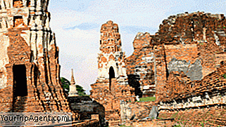 O Scurtă Istorie A Ruinelor Vechi Din Ayutthaya În Thailanda