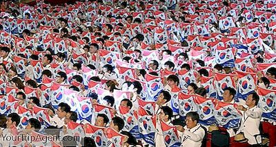 Eine Kurze Geschichte Der Südkoreanischen Flagge