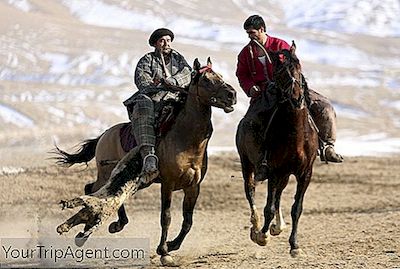 Buzkashi: Olahraga Nasional Goat-Grabbing Afghanistan