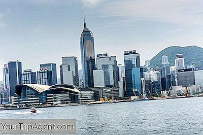 Useimmat Ikoniset Rakennukset Hongkongin Skyline