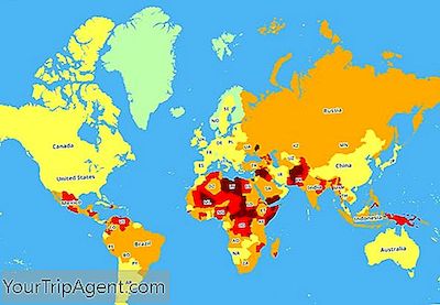 Tato Mapa Odhaluje Nejvíce A Nejméně Nebezpečné Země Světa