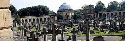 エリーと歴史的墓地のロンドン訪問