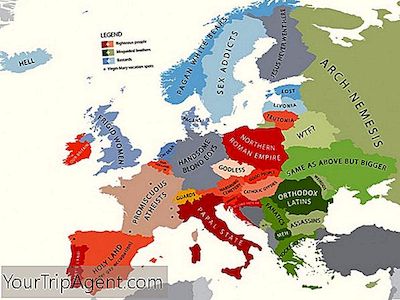 To Jsou Nejzábavnější A Nejvíce Urážlivé Globální Stereotypní Mapy, Které Budete Kdy Vidět