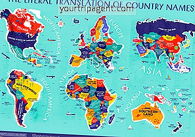 Bu Aydınlatıcı Harita, Her Ülkenin Adının Edebî Anlamını Gösterir