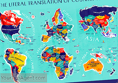 Questa Mappa Illuminante Mostra Il Significato Letterale Del Nome Di Ogni Paese