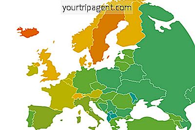 แผนที่นี้แสดงราคา Airbnb ที่ถูกที่สุดในยุโรป