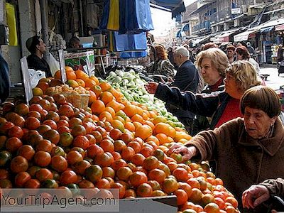 Os Principais Pontos Do Mercado De Machane Yehuda, Em Jerusalém