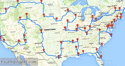 Această Hartă Arată Cea Mai Rapidă (Și Ultimă) Călătorie Rutieră Din America