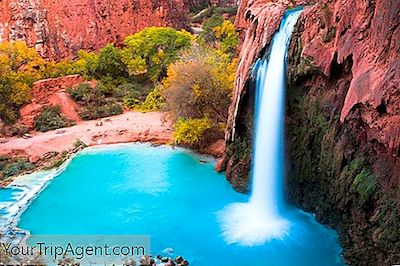 Varför Alla Går Galen Över Detta Magiska Vattenfall I Grand Canyon