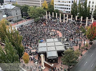 En Kort Historie Om Pioneer Courthouse Square, Portlands 